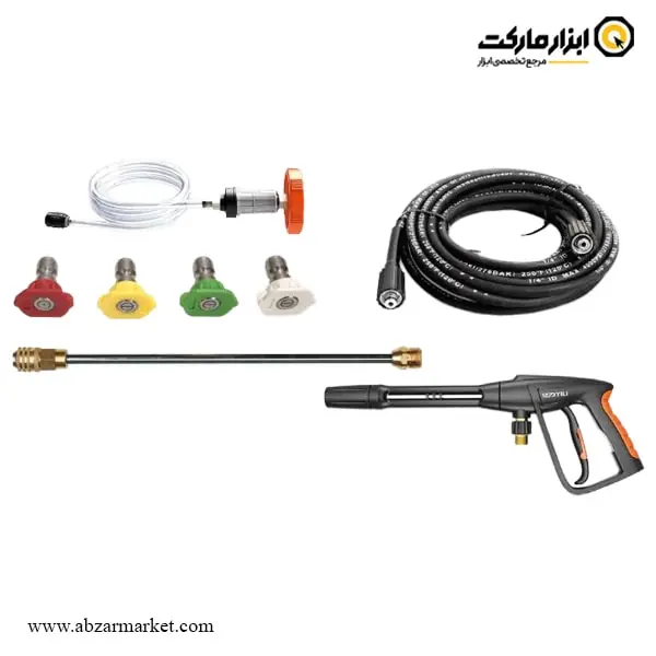 کارواش صنعتی محک 210 بار دینامی مدل HPW-210