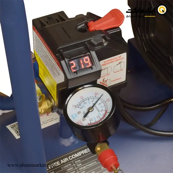 کمپرسور هوا سایلنت روما 50 لیتری سری پرایم مدل 2-1480F50 کمپرسور هوا سایلنت روما 50 لیتری سری پرایم مدل 2-1480F50