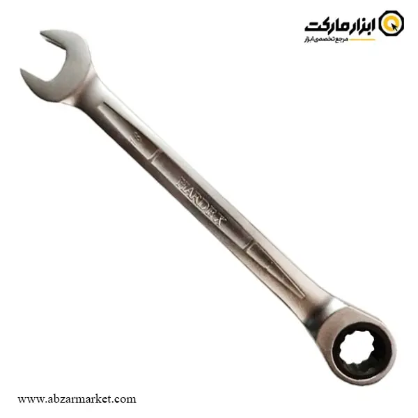 ست آچار یکسر تخت یکسر رینگ جغجغه هاردکس 7 عددی