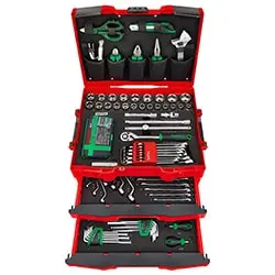 جعبه ابزار تاپ تول با لوازم 137 عددی مدل GCZ-137A