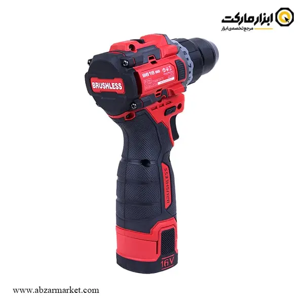 دریل پیچ گوشتی شارژی توسن براشلس 16 ولت مدل 9616BS