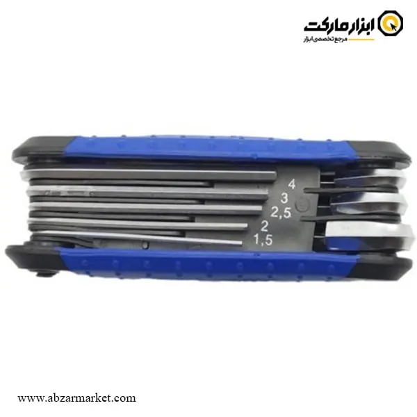 آچار آلن شش گوش اسکای چاقویی 8 عددی مدل ST-2299