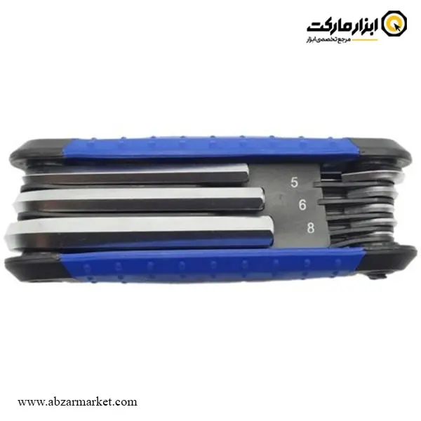 آچار آلن شش گوش اسکای چاقویی 8 عددی مدل ST-2299