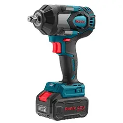 بکس شارژی رونیکس 1/2 اینچ براشلس 40 ولت مدل 40-8907 V