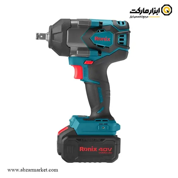 بکس شارژی رونیکس 1/2 اینچ براشلس 40 ولت مدل 40-8907 V
