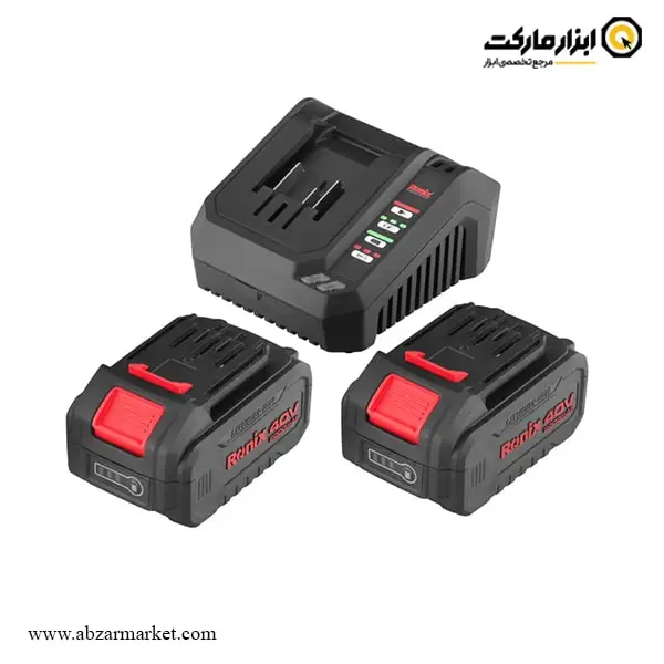 بکس شارژی رونیکس 1/2 اینچ براشلس 40 ولت مدل 40-8907 V