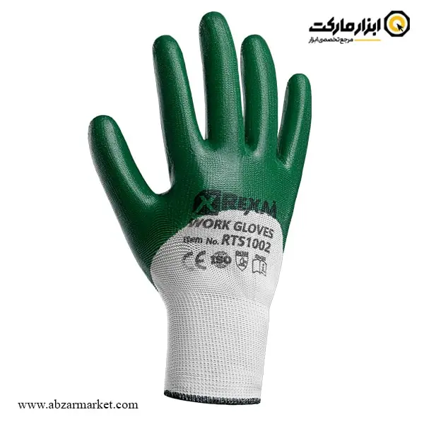 دستکش ایمنی رکسمی نیتریل مدل RTS1002-مجموعه ( 2 جفتی )