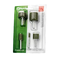 ست سنگ انگشتی استوانه ای 5 عددی رکسمی مدل RTB1001