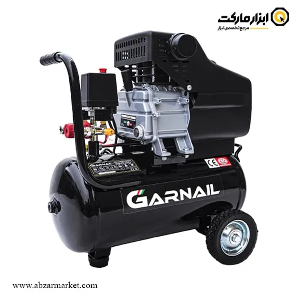 کمپرسور هوا گارنیل 24 لیتری مدل GAC02-2524 کمپرسور هوا گارنیل 24 لیتری مدل GAC02-2524