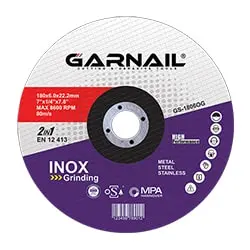 صفحه ساب استیل گارنیل 180x6 میلی متر مدل GS-1806OG-مجموعه ( 5 عددی )