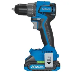 دریل شارژی چکشی نووا براشلس لیتیوم 20 ولت مدل 5522