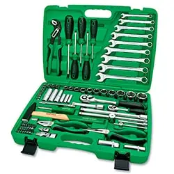 جعبه ابزار تاپ تول با لوازم 80 عددی مدل GCAI8002