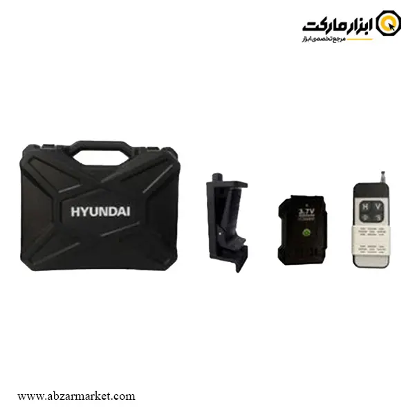 تراز لیزری هیوندای 12 خط 360 درجه نور سبز ریموت دار مدل 3D1203