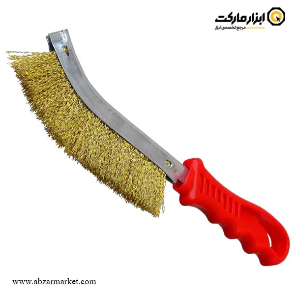فرچه سیمی مسواکی جهان برس زرد مدل 07