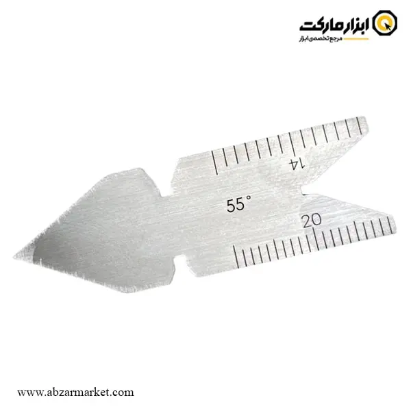 شابلون رنده پیچ بری داسکوا 55 درجه مدل 2215-1041