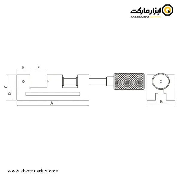 گیره دقیق داسکوا مدل 51-8802