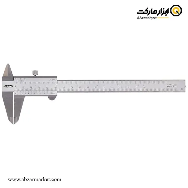 کولیس ورنیه اینسایز 15 سانتی متر (با گارانتی شرکتی) مدل 1205-150S کولیس ورنیه اینسایز 15 سانتی متر (با گارانتی شرکتی) مدل 1205-150S