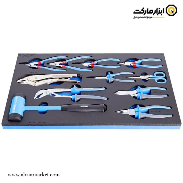 جعبه ابزار چرخ دار کشویی یونیور 127 پارچه مدل 940EV4