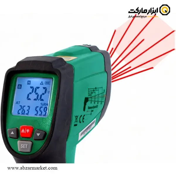ترمومتر لیزری 800 درجه اینسایز (با گارانتی شرکتی) مدل 0215-A900