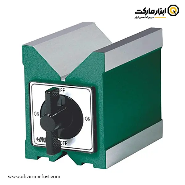 وی بلوک مگنتی اینسایز 67-6 میلیمتر مدل 1201-6801 وی بلوک مگنتی اینسایز 67-6 میلیمتر مدل 1201-6801