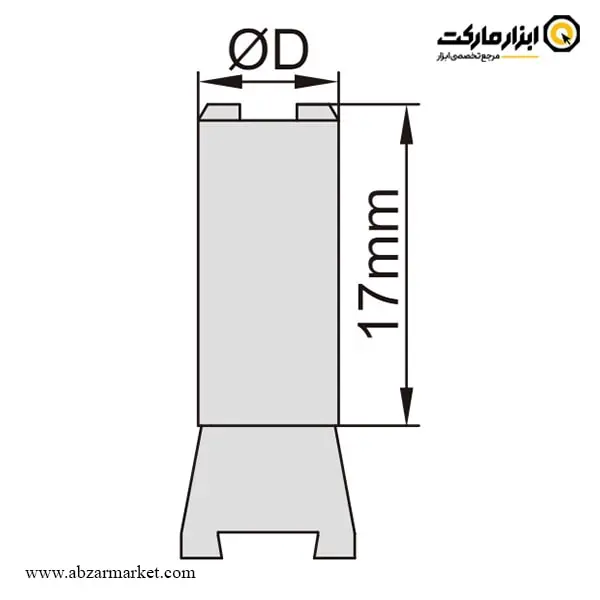 دنباله ساعت شیطونکی اینسایز دم چلچله ای مدل 1-6298 دنباله ساعت شیطونکی اینسایز دم چلچله ای مدل 1-6298