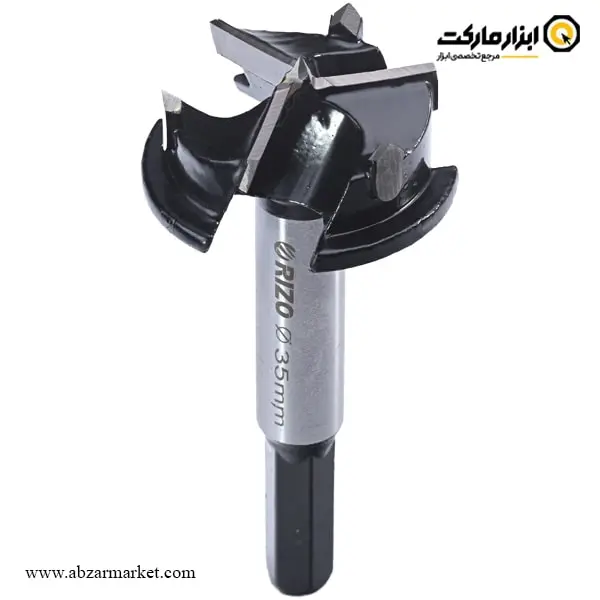 مته گازور لبه دار ریزو سه الماسه 35 میلی متر مدل WH35L