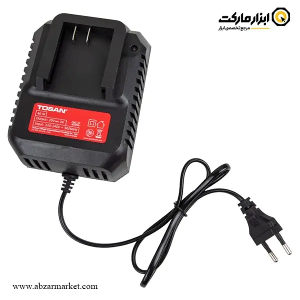 اره زنجیری شارژی توسن براشلس 20 سانتی‌ متر مدل 9560