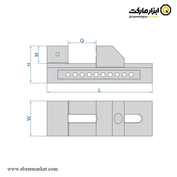 گیره دقیق اینسایز سری Quick مدل 6526
