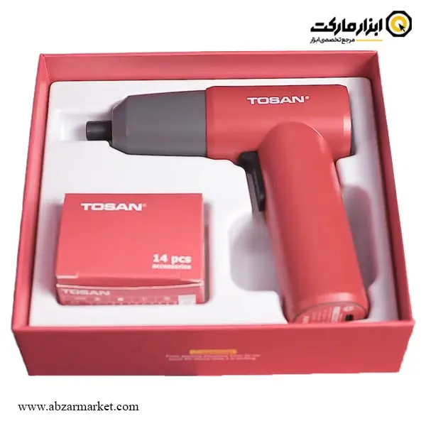 پیچ گوشتی شارژی توسن لیتیوم 3.6 ولت مدل 9005