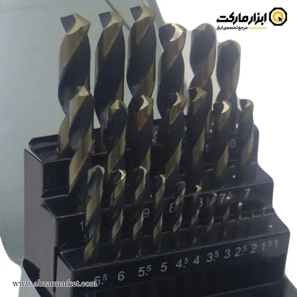 ست مته آهن ولف سری ممتاز 25 عددی 13-1 میلی متر مدل اولترا