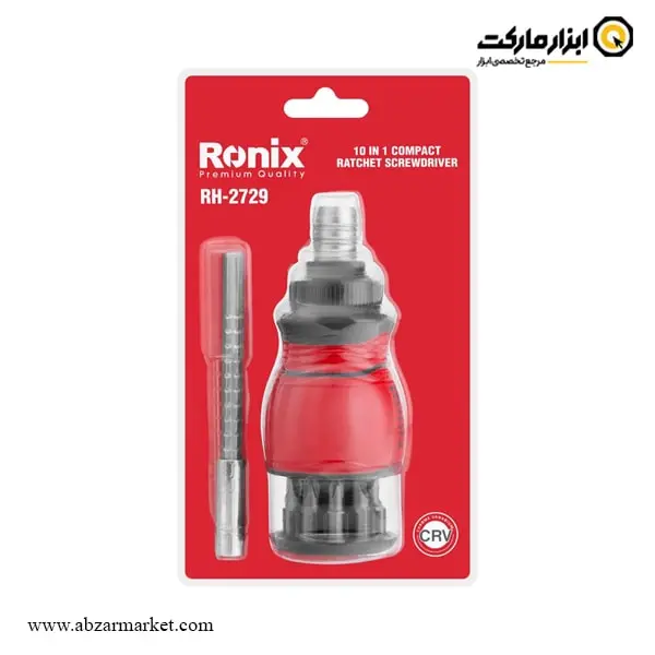 پیچ گوشتی مشتی جغجغه ای رونیکس مدل RH-2729 پیچ گوشتی مشتی جغجغه ای رونیکس مدل RH-2729