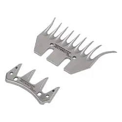 ست تیغه و شانه پشم چین تکنیکال سرکج 9 دندانه