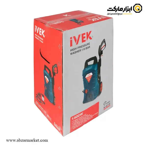 کارواش خانگی ایوک 110 بار ذغالی مدل K-4110