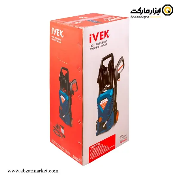 کارواش خانگی ایوک 140 بار ذغالی مدل K-4140