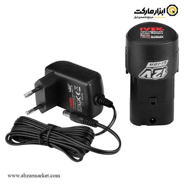 دریل شارژی ایوک لیتیوم 12 ولت مدل K-7212V دریل شارژی ایوک لیتیوم 12 ولت مدل K-7212V
