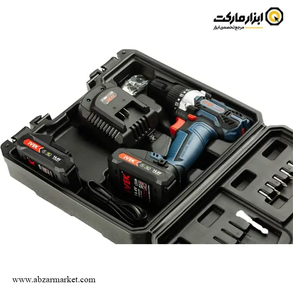 دریل شارژی ایوک لیتیوم 14.4 ولت مدل K-7214V