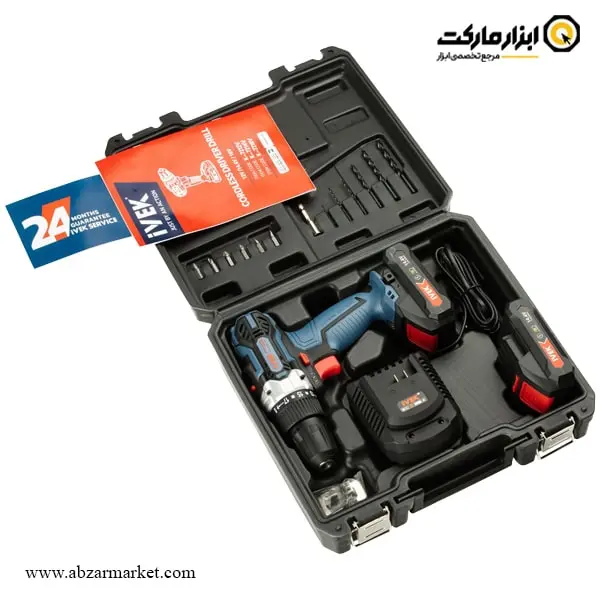 دریل شارژی ایوک لیتیوم 14.4 ولت مدل K-7214V