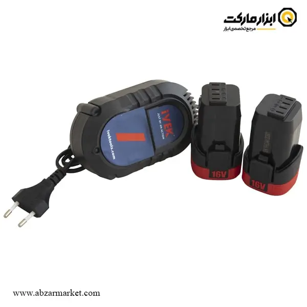 دریل شارژی چکشی ایوک براشلس لیتیوم 16 ولت مدل K-7226B