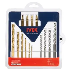 ست مته و سر پیچ گوشتی ایوک 14 عددی مدل K-1010