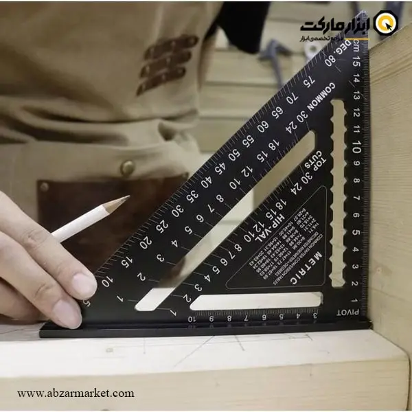 گونیا حرفه ای سه گوش داسکوا 300x170 میلی متر مدل 0706-1804