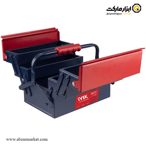 جعبه ابزار فلزی اتوماتیک ایوک 30 سانتی متر 303 مدل K-8251 جعبه ابزار فلزی اتوماتیک ایوک 30 سانتی متر 303 مدل K-8251