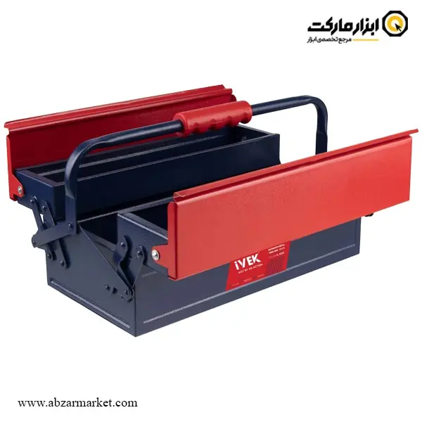 جعبه ابزار فلزی اتوماتیک ایوک 40 سانتی متر 402 مدل K-8252 جعبه ابزار فلزی اتوماتیک ایوک 40 سانتی متر 402 مدل K-8252