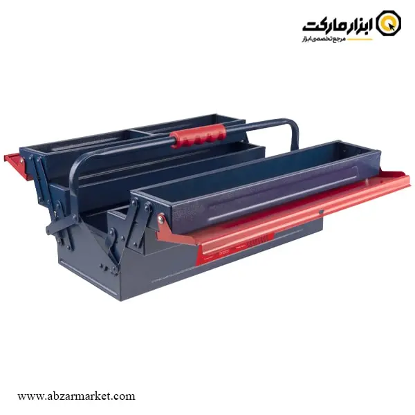 جعبه ابزار فلزی اتوماتیک ایوک 40 سانتی متر 403 مدل K-8253 جعبه ابزار فلزی اتوماتیک ایوک 40 سانتی متر 403 مدل K-8253