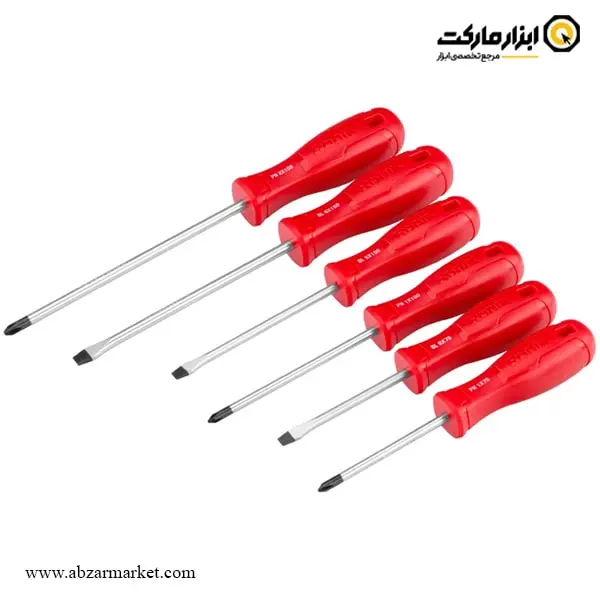 ست پیچ گوشتی رونیکس 12 عددی مدل RH-2728 ست پیچ گوشتی رونیکس 12 عددی مدل RH-2728
