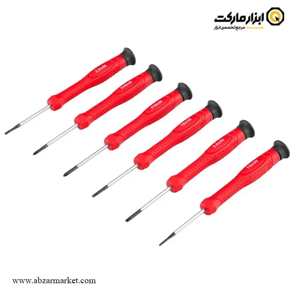 ست پیچ گوشتی رونیکس 12 عددی مدل RH-2728 ست پیچ گوشتی رونیکس 12 عددی مدل RH-2728