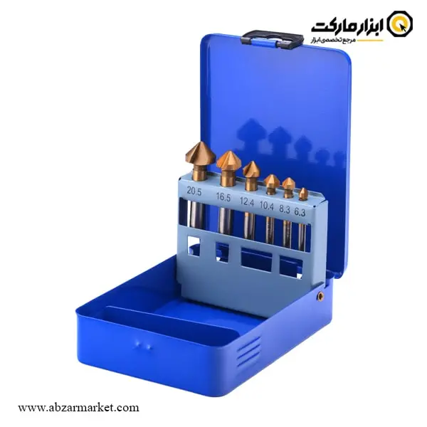 ست مته خزینه ریزو 6 عددی مدل DK06PS ست مته خزینه ریزو 6 عددی مدل DK06PS