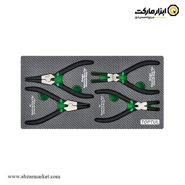 جعبه ابزار چرخ دار کشویی تاپ تول 261 پارچه مدل GE-26118