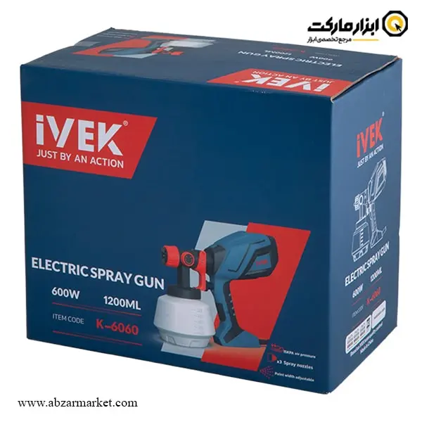پیستوله برقی ایوک 600 وات مدل K-6060