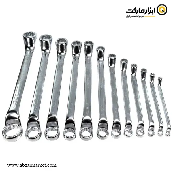 ست آچار دو سر رینگ تاپ تول 12 عددی مدل GAAA1204