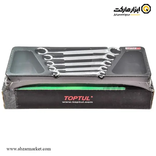 ست آچار دو سر چاکدار تاپ تول 5 عددی مدل GAAT0502